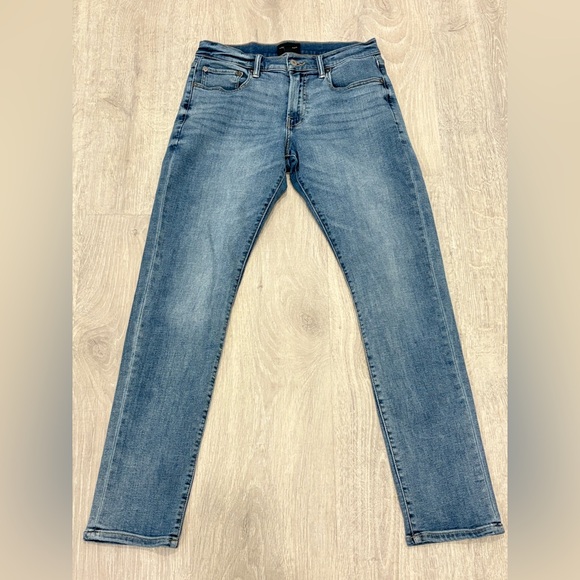 Men’s Lucky Brand 412 Athletic Slim Coolmax Stretch Jeans Size 30 X 32 - Picture 2 of 7